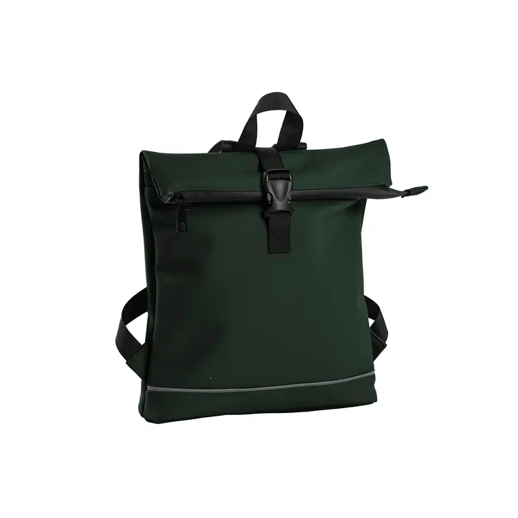 DANIEL RAY - Jefferson Rolltop Medium Backpack - Ryggsäck - Vattenavvisande Mörkgrön