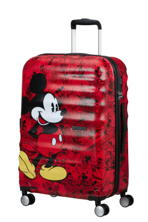 Resväska Disney Wavebreaker Mickey Comics Red 67 cm