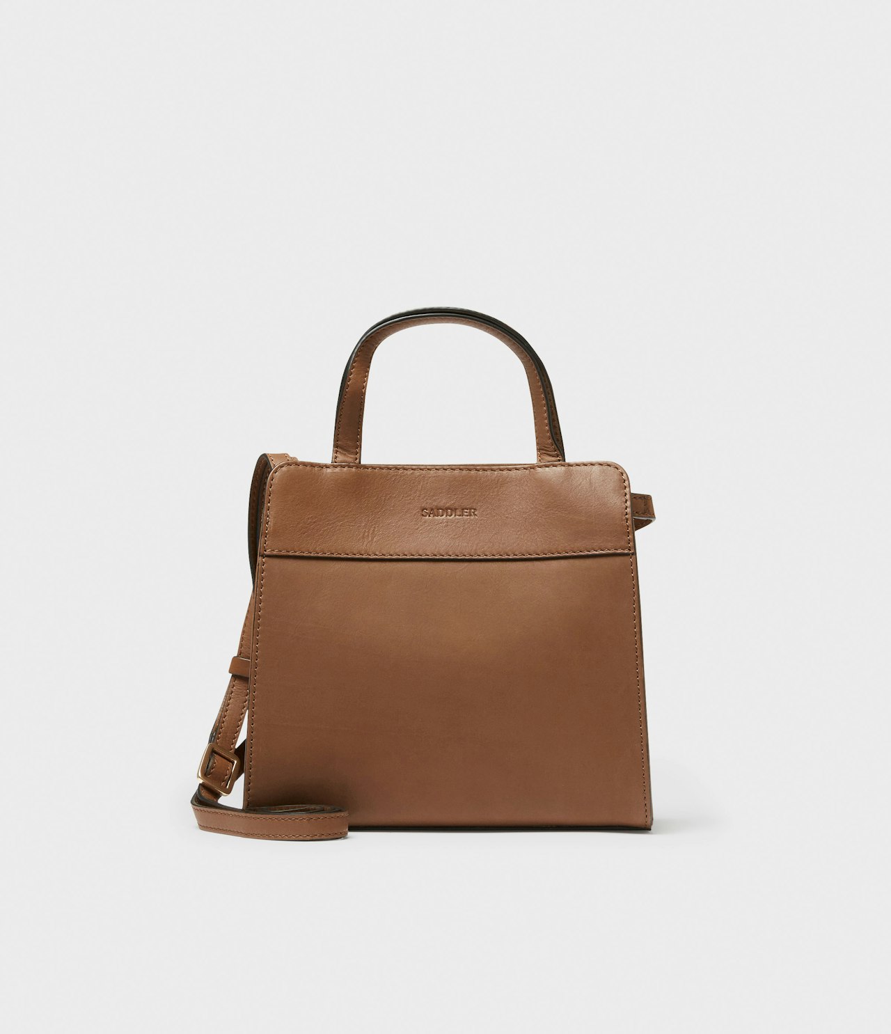 Saddler Axelremsväska Mia Skinnväska Hazelnut