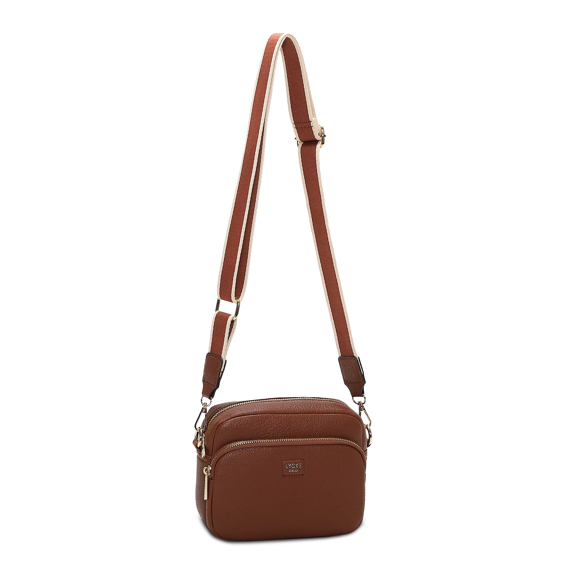 Lycke Alma Axelväska Crossover Brown