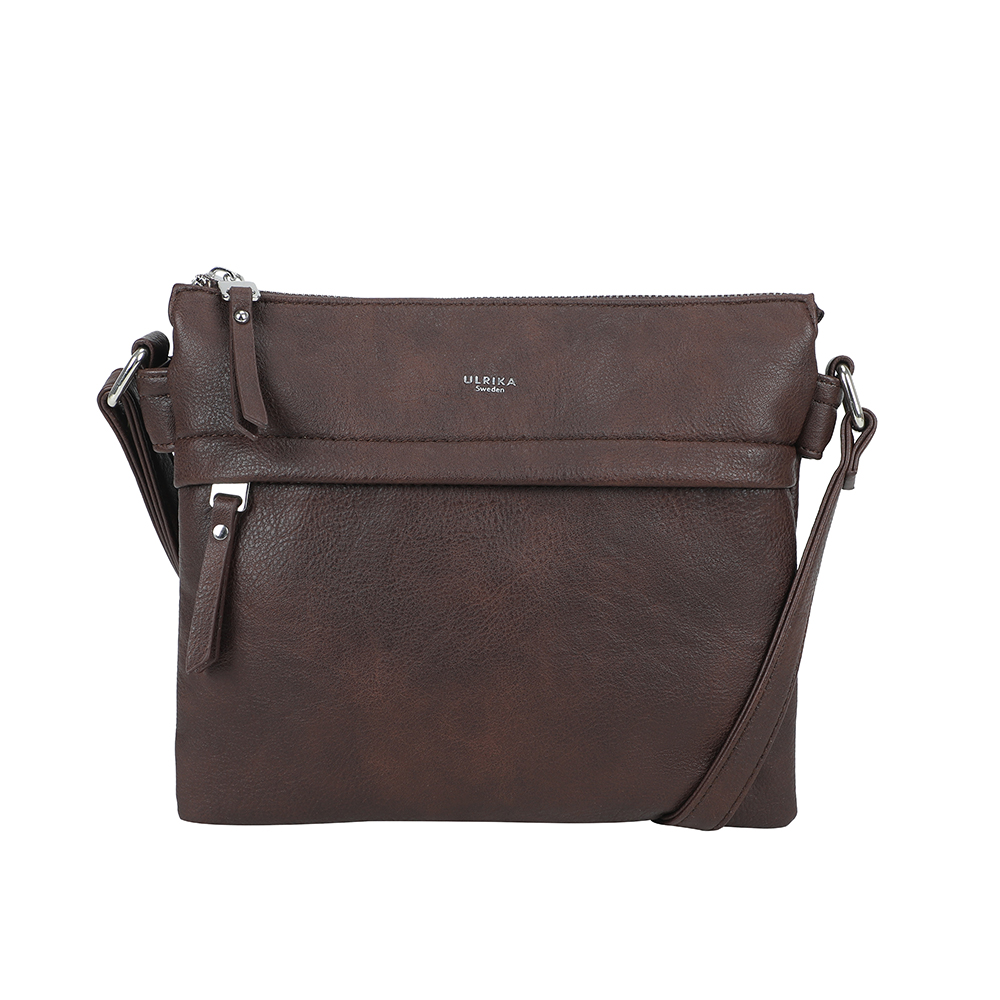 Ulrika Design NOOS - Handväska Mörkbrun 35-2227