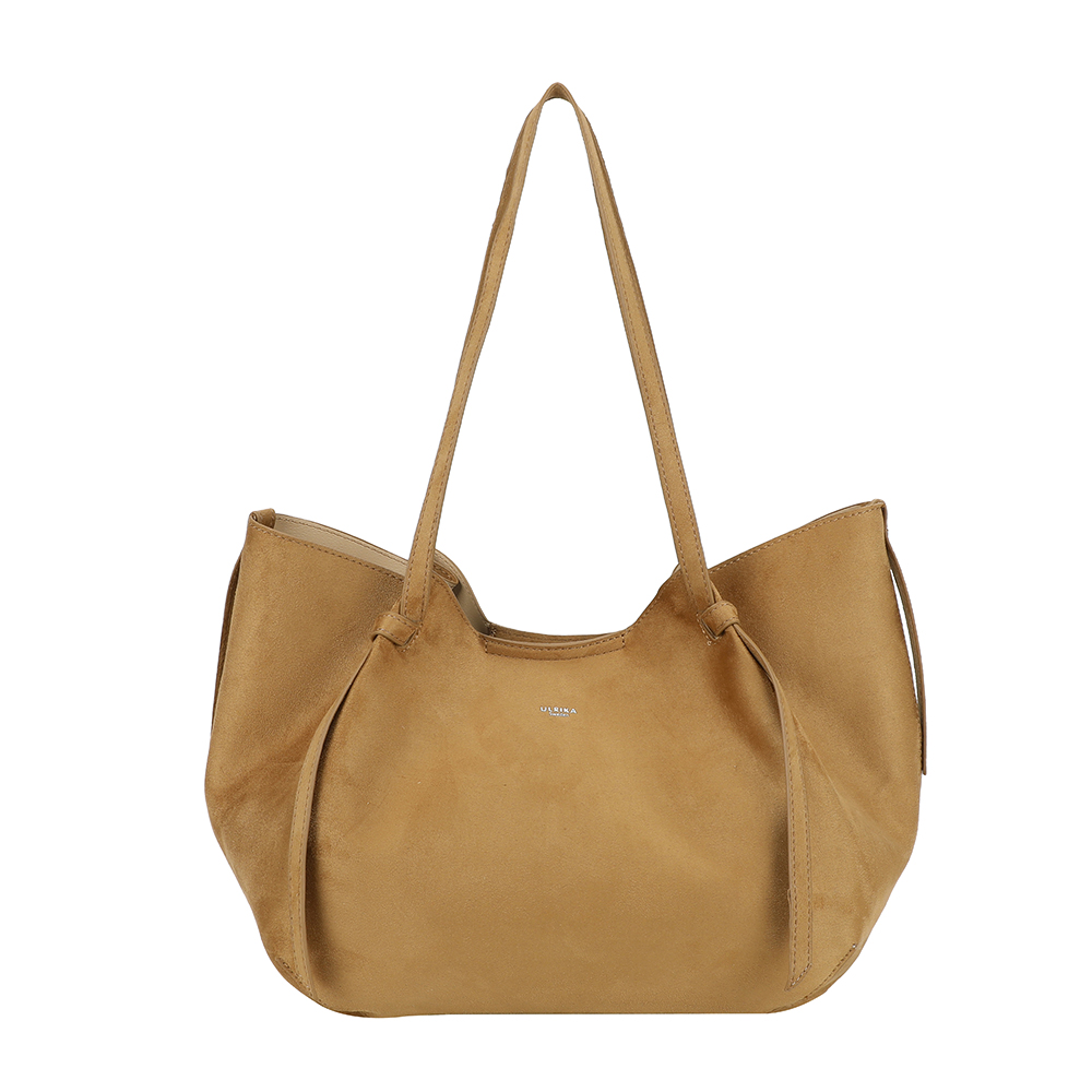 Ulrika Design Mockaimitation Modeväska Camel