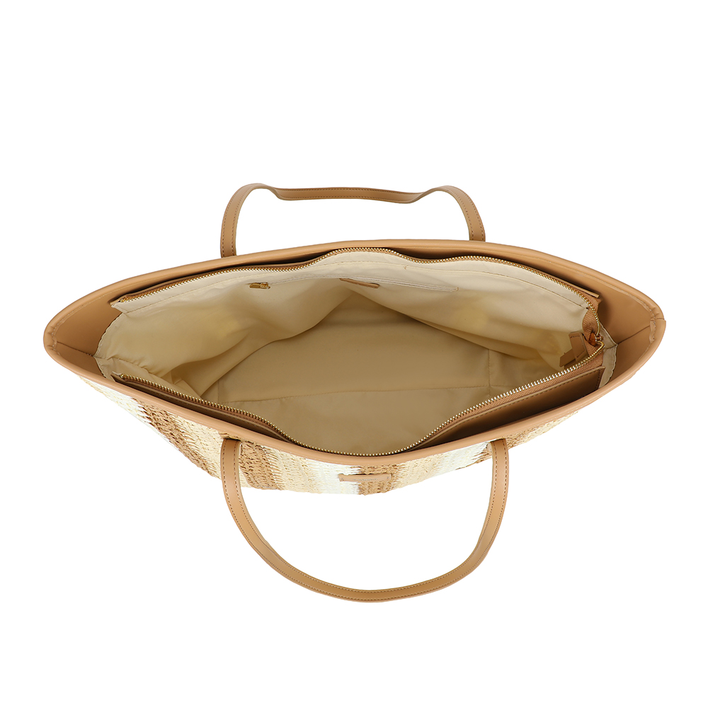 Ulrika Design Straw - Stråväska Toteväska Cognac - Bild 2